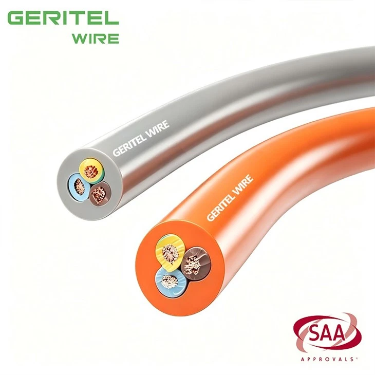 2.5mm V90 PVC Heavy Duty Cable Flexible Cord For 0.6/1kV Equipment factory