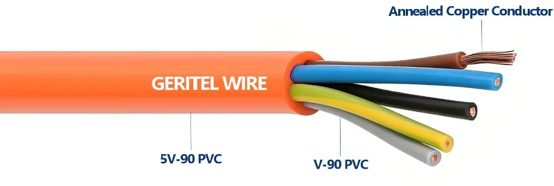 3 x 10mm2 0.6/1kV flexible cable 3 x 10mm2 0.6/1kV flexible cable